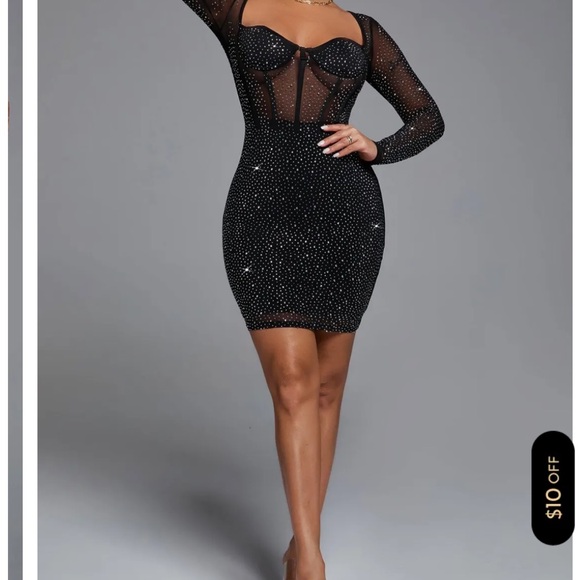 Studded black dress - Picture 6 of 6